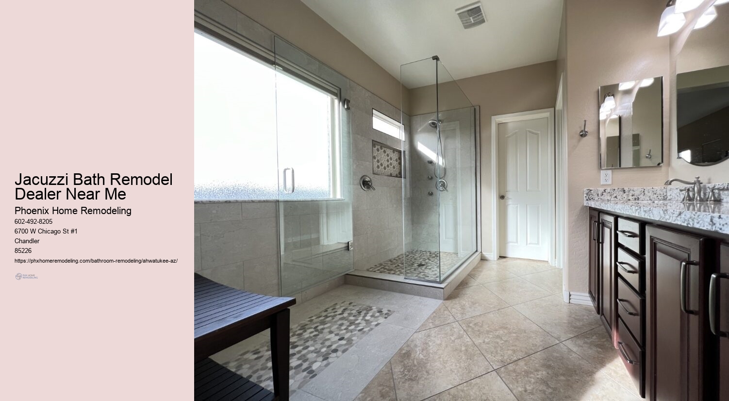 Jacuzzi Bath Remodel Dealer Near Me