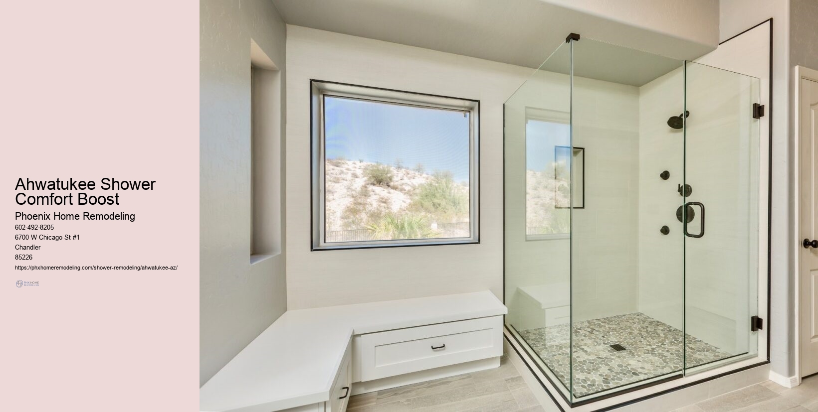 Redoing Shower In Ahwatukee