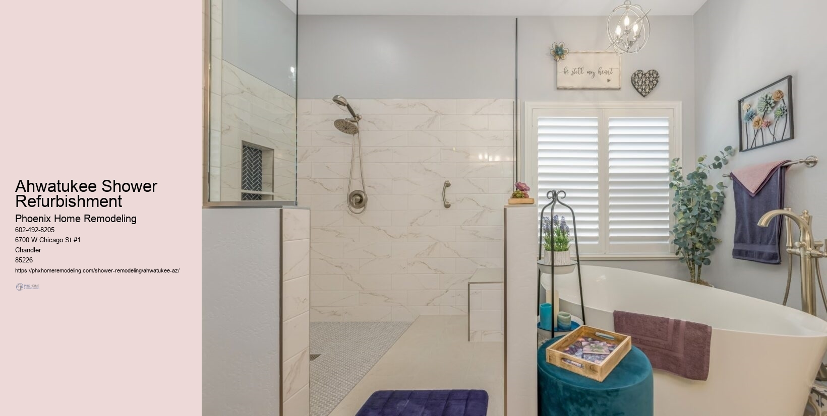 Shower Safety Upgrades Ahwatukee