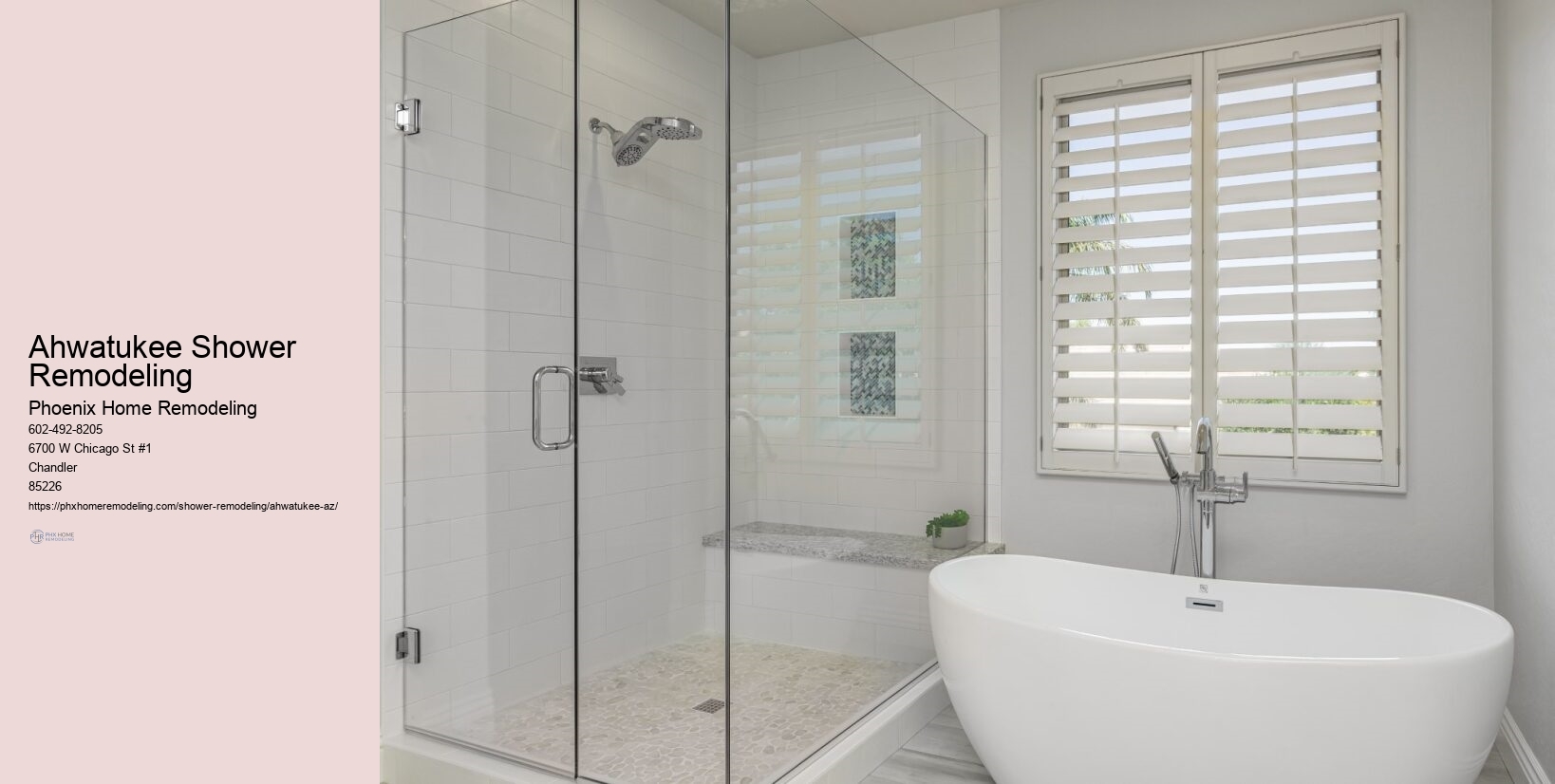 Ahwatukee Shower Remodeling