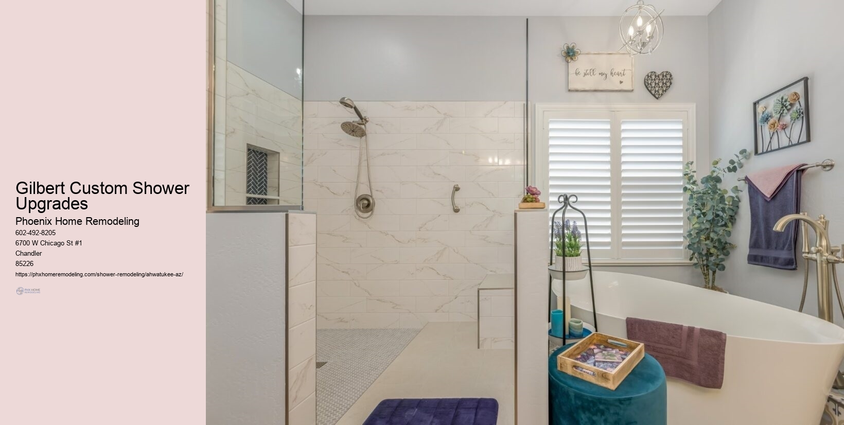 Chandler Shower Remodeling Services