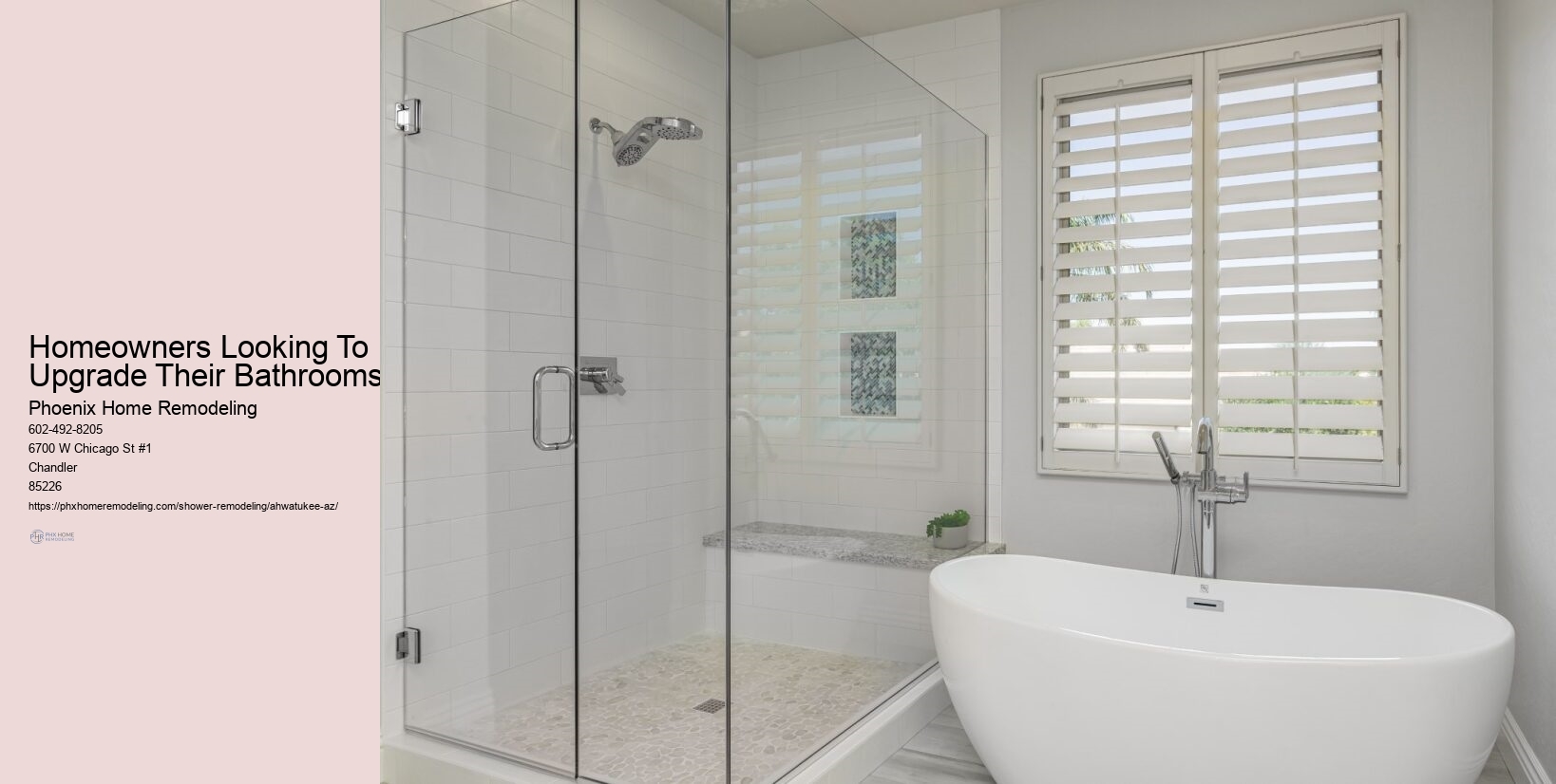 Homeowners Looking To Upgrade Their Bathrooms