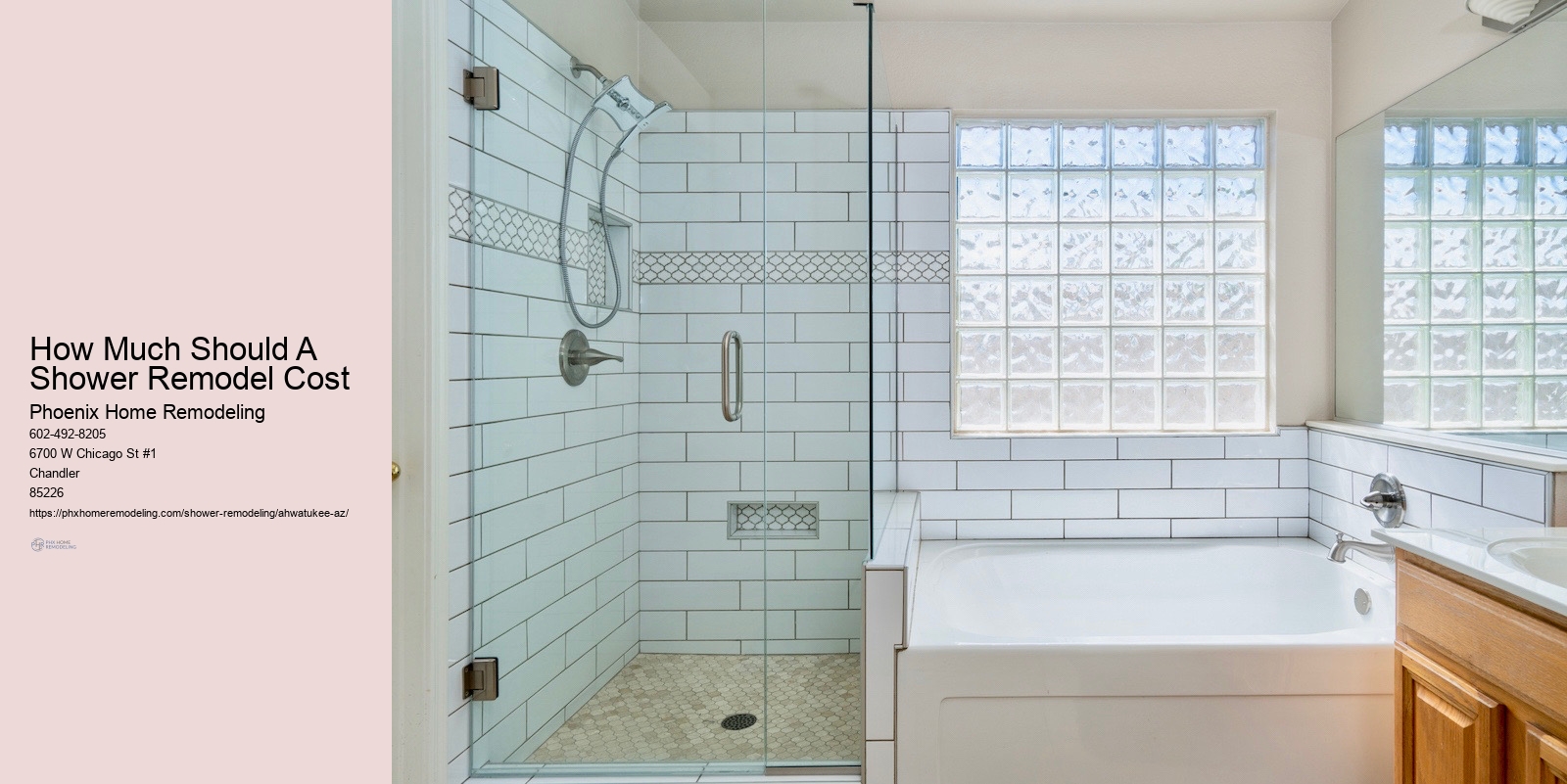 How Much Should A Shower Remodel Cost