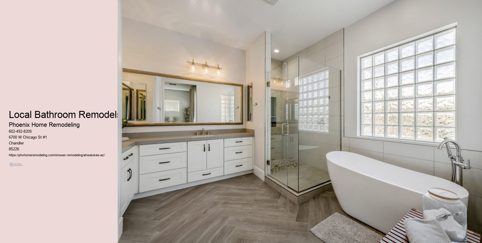 Local Bathroom Remodels