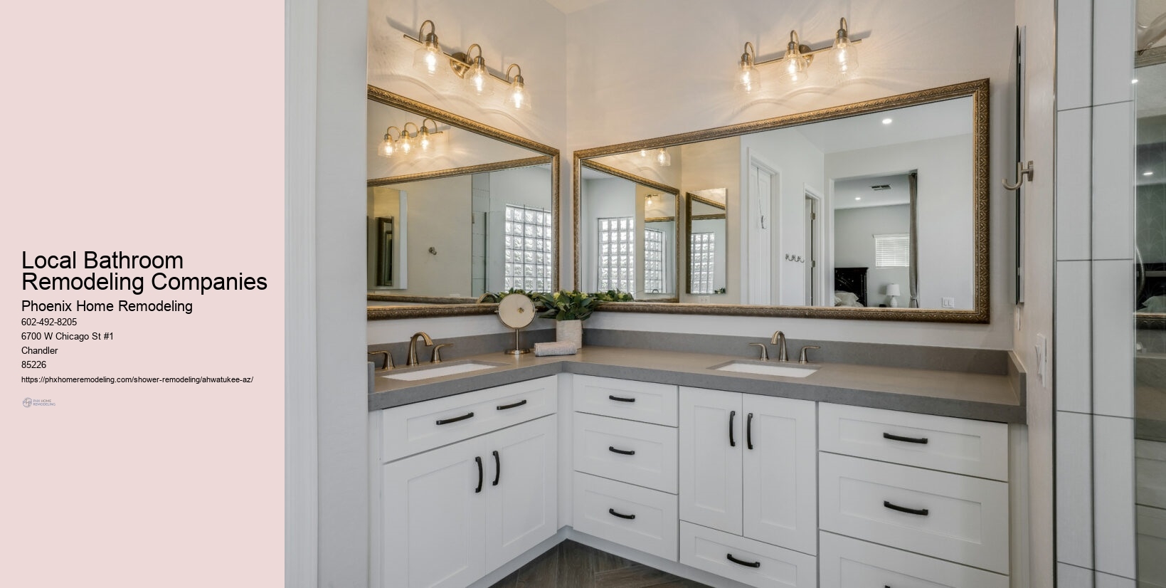 Local Bathroom Remodeling Companies