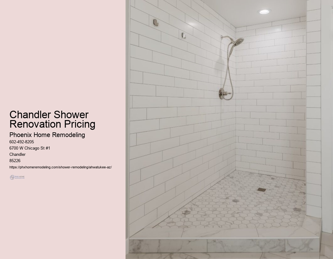 Affordable Shower Remodeling Ahwatukee