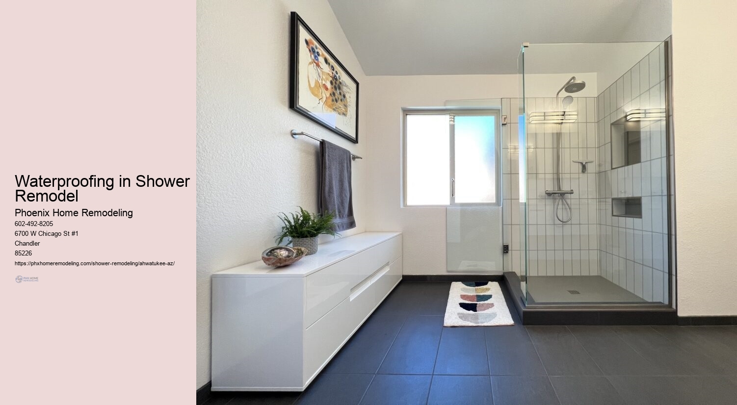 1 Day Shower Remodel