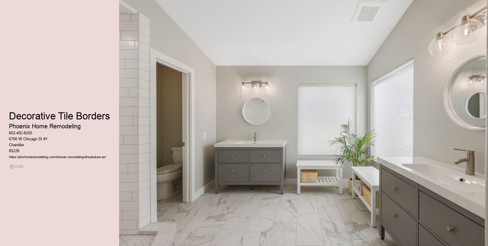 Traditional Shower Tile Styles Ahwatukee